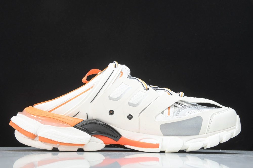 Track Mule 'White Orange' - Image 3
