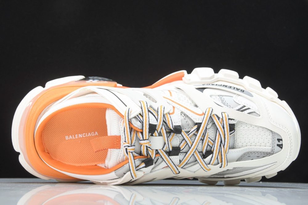 Track Mule 'White Orange' - Image 4