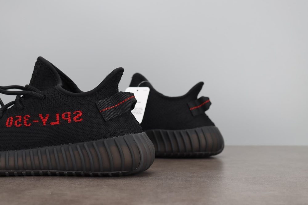 Yzy Boost 350 v2 Black Red "BRED" - Image 10
