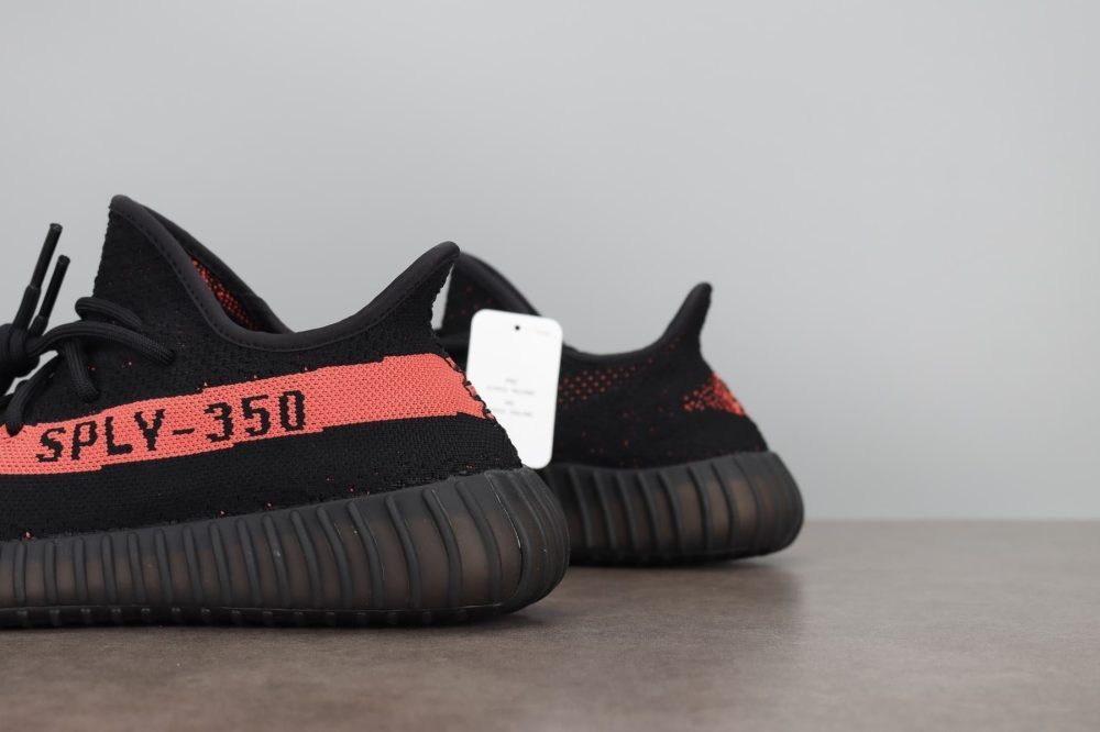 Yzy Boost 350 v2 Core Black Red - Image 7